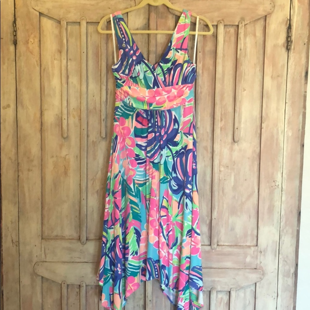 Lilly Pulitzer Cotton midi dress